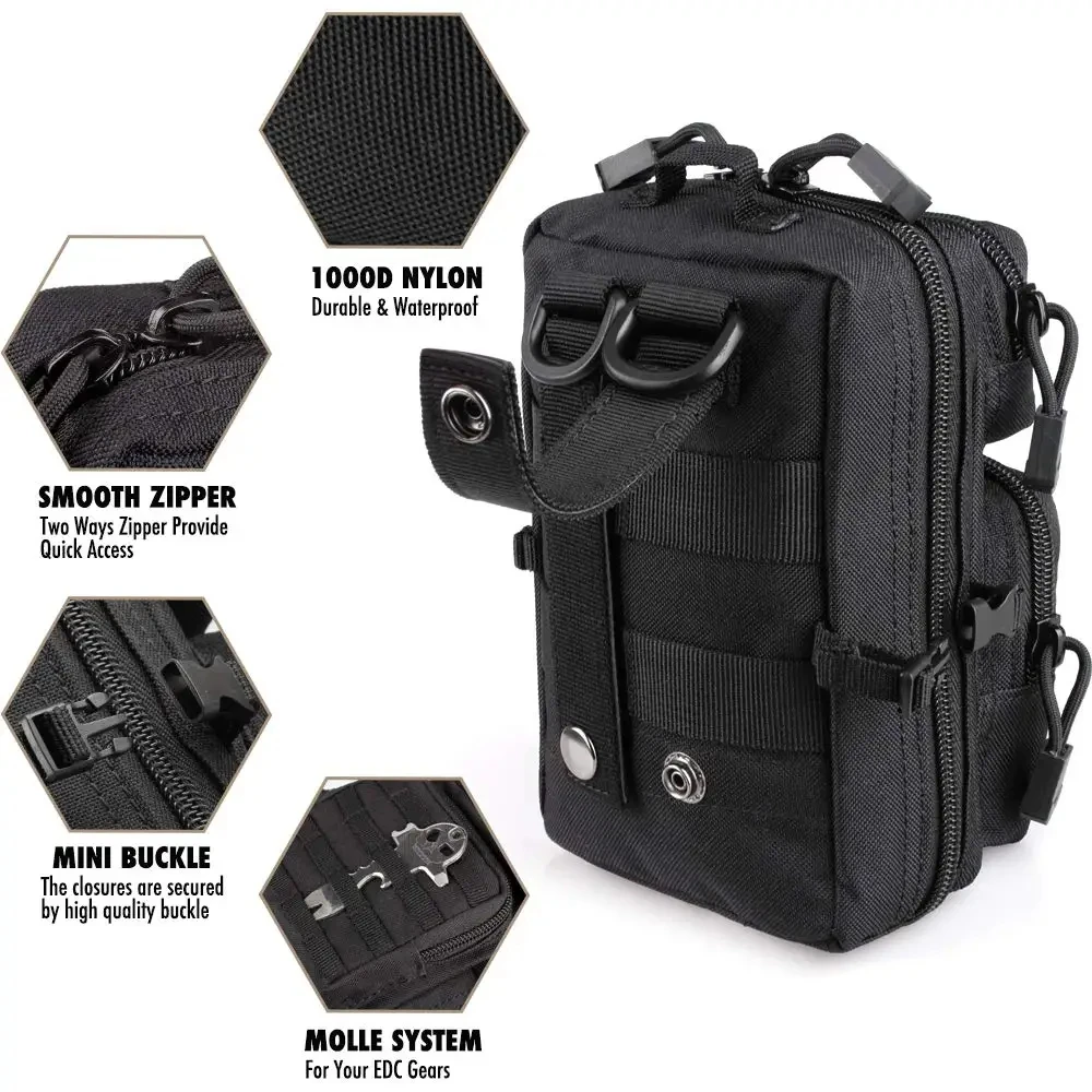 Mini Molle Utility-Tasche, EDC – Outdoor Hunting Gear Storage Bewertung und Preis